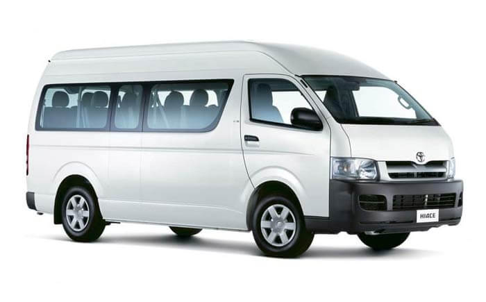 Rent Toyota Hiace Commuter 15 Seater in Sri Lanka